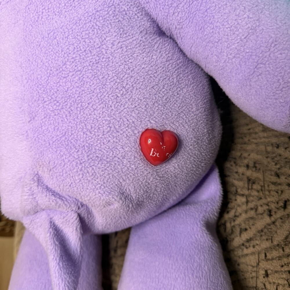 Vintage Carebears Bedtime Bear Harmony Care Bear Large Plush Jumbo Pillow Set - Picture 8 of 13